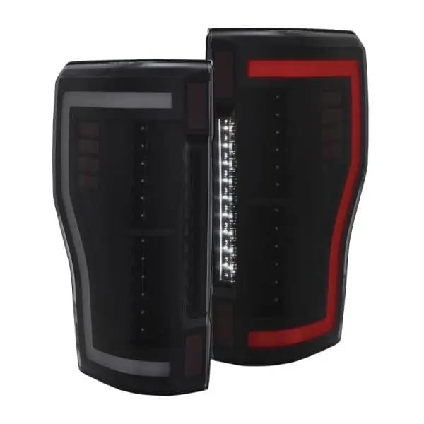 ANZO 2017+ Ford F-250 LED Taillights - Black/Smoke thumbnail 3