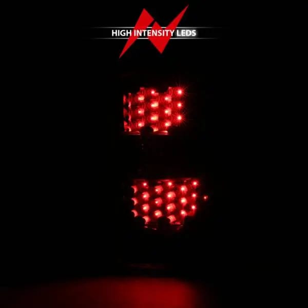 ANZO 2000-2006 Chevrolet Tahoe Led Taillights Black/Clear thumbnail 11