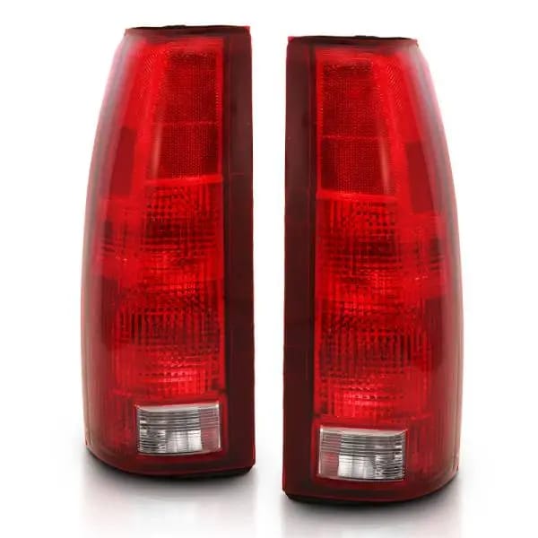 ANZO 1988-1999 Chevy C1500 Taillight Red/Clear Lens w/ Circuit Board(OE Replacement) thumbnail 3