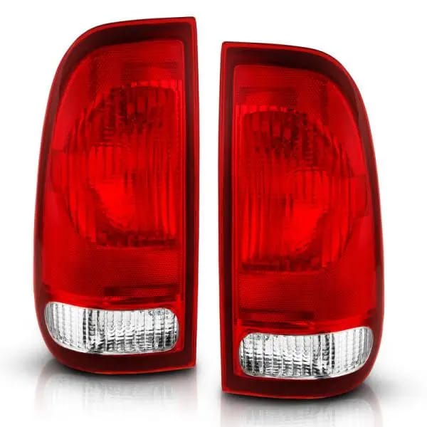 ANZO 1997-2003 Ford F-150 Taillight Red/Clear Lens (OE Replacement) thumbnail 7