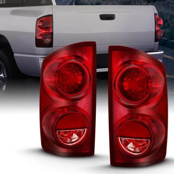 ANZO 2007-2009 Dodge Ram 1500 Tail Light Red Lens (OE) thumbnail 5
