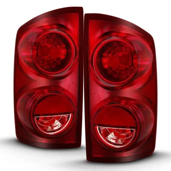 ANZO 2007-2009 Dodge Ram 1500 Tail Light Red Lens (OE) thumbnail 6