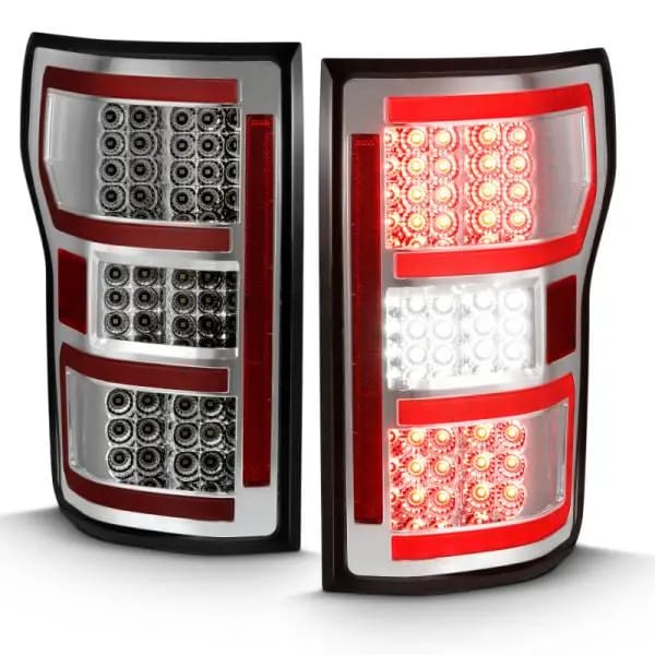 ANZO 2018-2019 Ford F-150 LED Taillight Chrome (Red Light Bar) (w/ Sequential) thumbnail 16