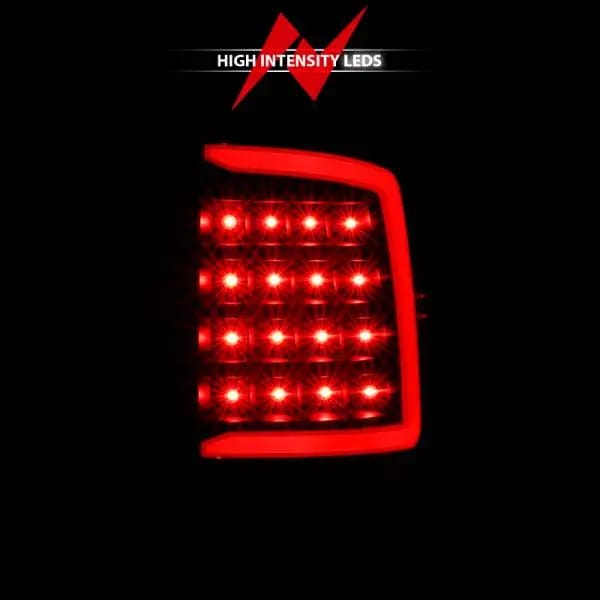 ANZO 2009-2018 Dodge Ram 1500 LED Taillight Plank Style Black w/Smoke Lens thumbnail 5