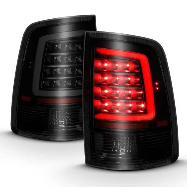 ANZO 2009-2018 Dodge Ram 1500 LED Taillight Plank Style Black w/Smoke Lens thumbnail 7