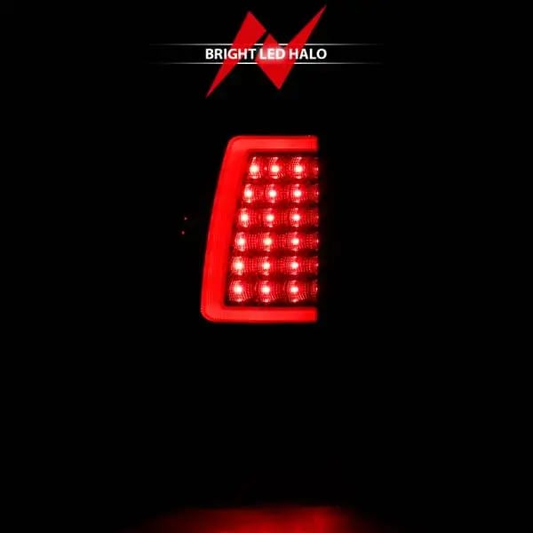 ANZO 1999-2002 Chevy Silverado 1500 LED Taillights Plank Style Black w/Smoke Lens thumbnail 14