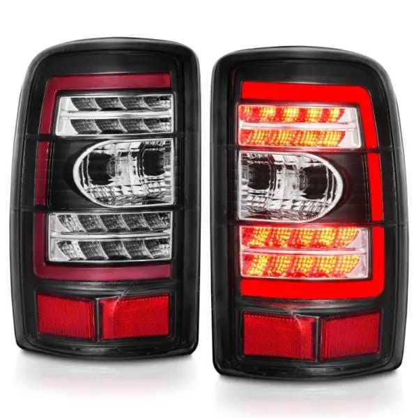 ANZO 2000-2006 Chevrolet Tahoe LED Tail Lights w/ Clear Lens Black Housing thumbnail 9