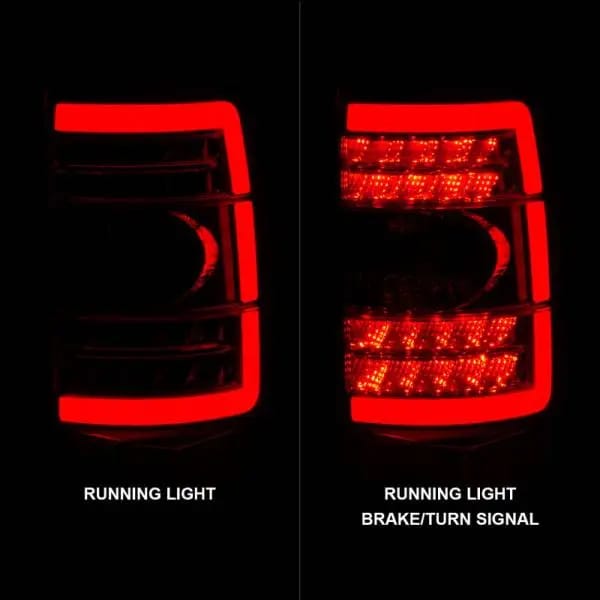 ANZO 2000-2006 Chevrolet Tahoe LED Tail Lights w/ Red Lens Chrome Housing thumbnail 6