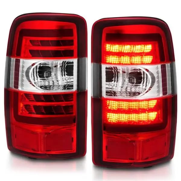 ANZO 2000-2006 Chevrolet Tahoe LED Tail Lights w/ Red Lens Chrome Housing thumbnail 9