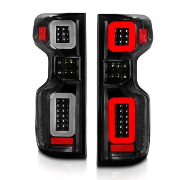 ANZO 19-21 Chevy Silverado Work Truck Full LED Taillights Blk Housing Clear Lens G2 (w/C light Bars) thumbnail 7