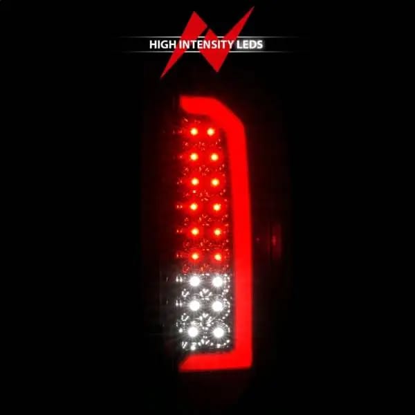 ANZO 15-21 GMC Canyon Full LED Taillights w/ Red Lightbar Black Housing/Clear Lens thumbnail 7