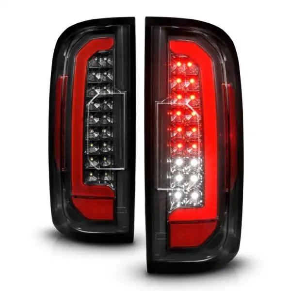 ANZO 15-21 GMC Canyon Full LED Taillights w/ Red Lightbar Black Housing/Clear Lens thumbnail 8