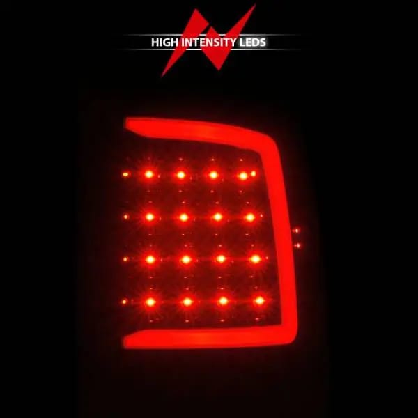 ANZO 09-18 Dodge Ram 1500 Full LED Taillights w/ Sequential Black Housing/Clear Lens thumbnail 12