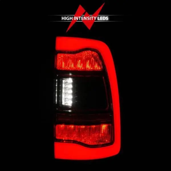 ANZO 09-18 Dodge Ram 1500 Sequential LED Taillights Smoke Black thumbnail 7