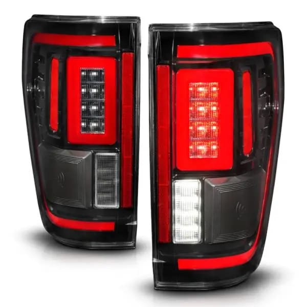 ANZO 21-23 Ford F-150 LED Taillights Seq. Signal w/BLIS Cover - Black Housing thumbnail 8