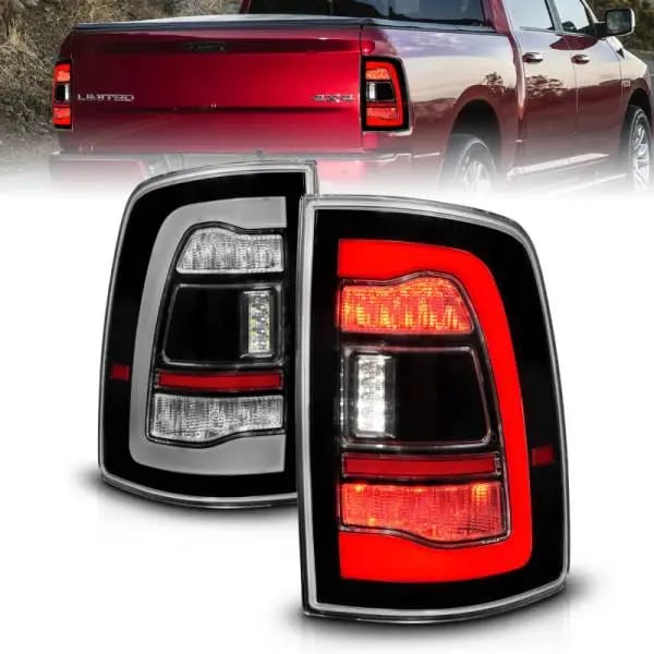 ANZO 09-18 Dodge Ram 1500 Sequential LED Taillights Black thumbnail 2
