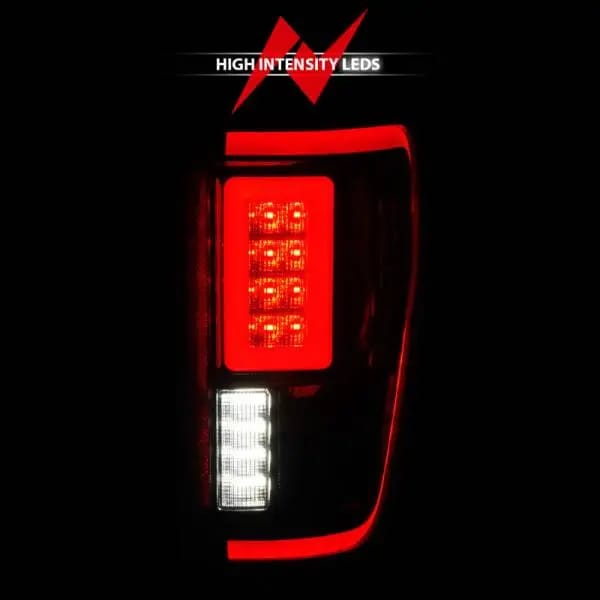 ANZO 21-23 Ford F-150 LED Taillights Seq. Signal w/BLIS Cover - Black (For Factory Halogen ONLY) thumbnail 12