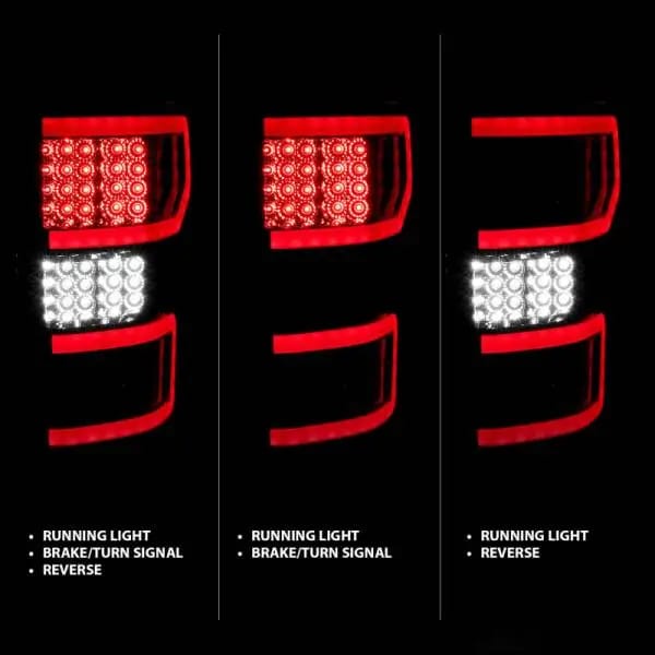 ANZO 18-19 Ford F-150 LED Taillights Chrome thumbnail 2