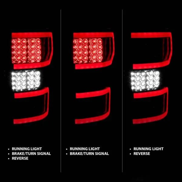 ANZO 18-19 Ford F-150 LED Taillights Chrome thumbnail 7