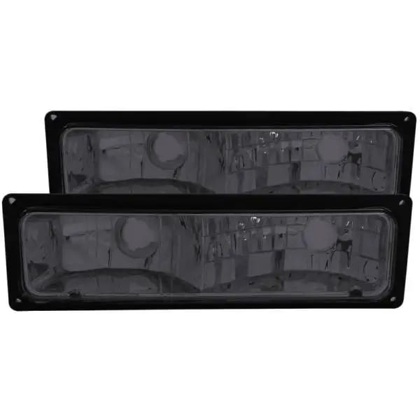 ANZO 1988-1998 Chevrolet C1500 Euro Parking Lights Smoke thumbnail 2