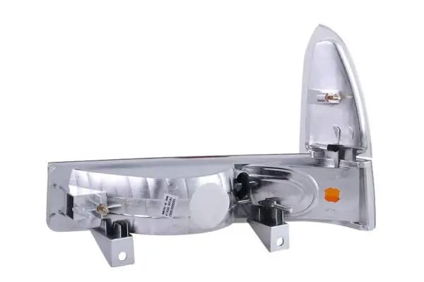 ANZO 2000-2004 Ford Excursion Euro Parking Lights Chrome w/ Amber Reflector thumbnail 4