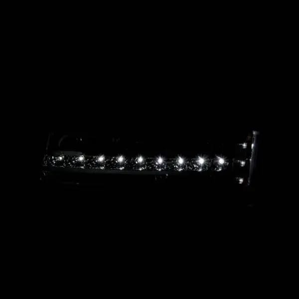 ANZO 2003-2006 Chevrolet Silverado 1500 LED Parking Lights Black w/ Amber Reflector thumbnail 4