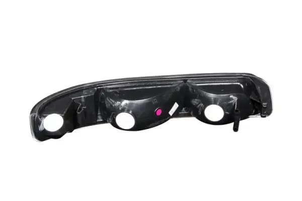 ANZO 1999-2002 Chevrolet Silverado 1500 Euro Parking Lights Black w/ Amber Reflector thumbnail 4