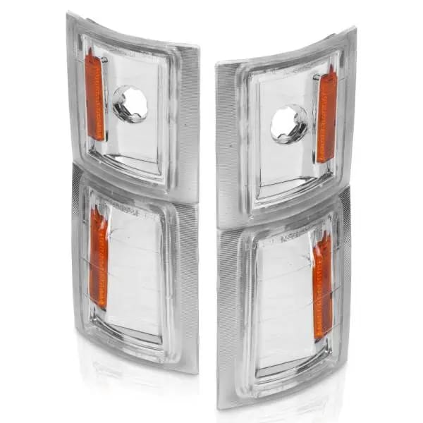 ANZO 1994-1998 Chevrolet Blazer Corner Lights Clear Lens w/ Amber Reflector thumbnail 3