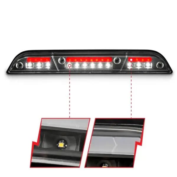 ANZO 15-20 Ford F-250 - F-550 LED Third Brake Light - Black Housing/Clear Lens thumbnail 4