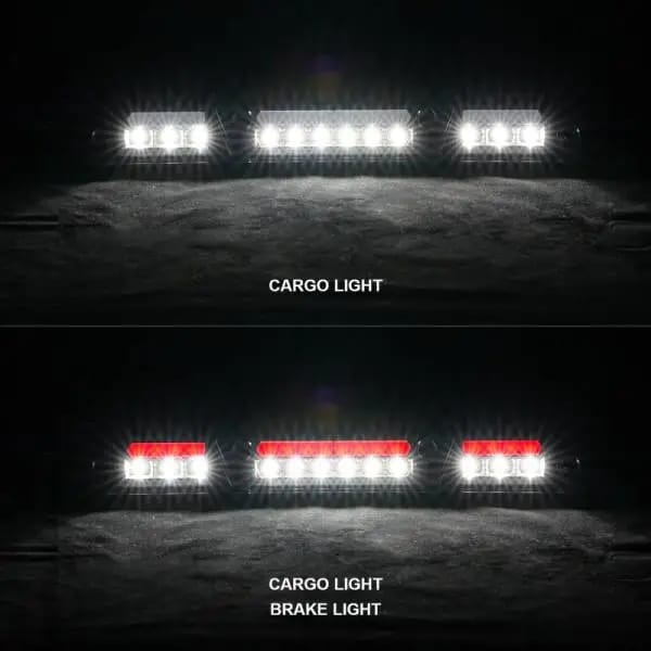 ANZO 15-20 Ford F-250 - F-550 LED Third Brake Light - Black Housing/Clear Lens thumbnail 9