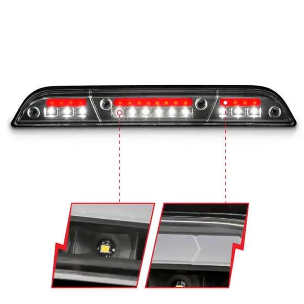 ANZO 15-20 Ford F-250 - F-550 LED Third Brake Light - Black Housing/Clear Lens thumbnail 10