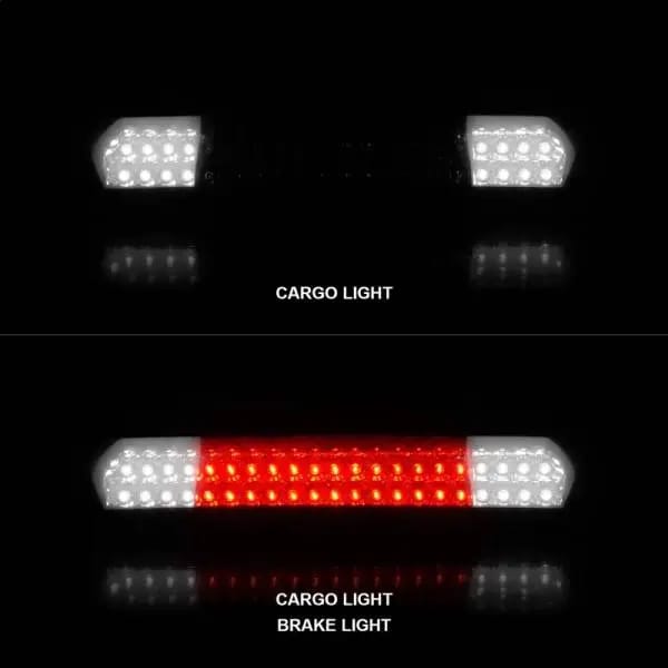 ANZO 2002-2008 Dodge Ram 1500 LED 3rd Brake Light Smoke B - Series thumbnail 3