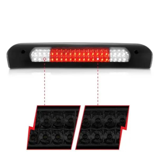 ANZO 2002-2008 Dodge Ram 1500 LED 3rd Brake Light Smoke B - Series thumbnail 4