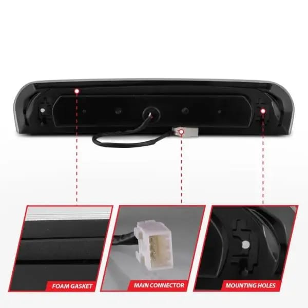 ANZO 2002-2008 Dodge Ram 1500 LED 3rd Brake Light Smoke B - Series thumbnail 6