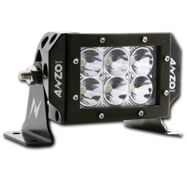 ANZO Rugged Off Road Light 6in 3W High Intensity LED (Spot) thumbnail 2