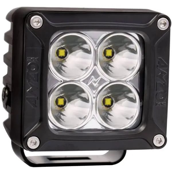 ANZO 3inx 3in High Power LED Off Road Spot Light w/ Harness thumbnail 2