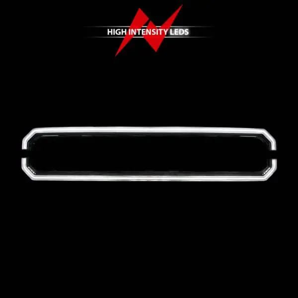 ANZO 21-23 Ford F150 Black Housing Full LED Light Tube Front Grille thumbnail 6
