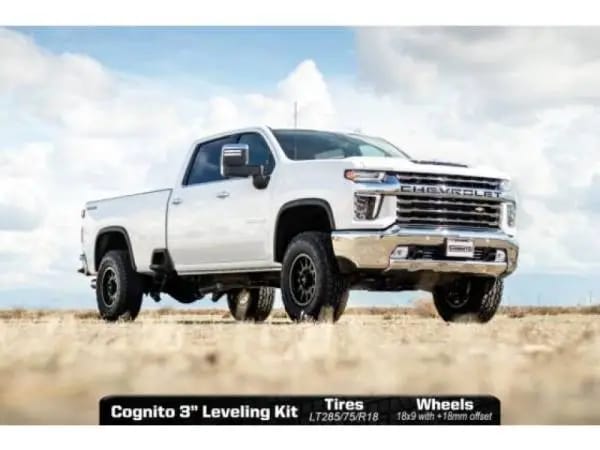 Cognito 20-24 Chevy/GMC Silv/Sierra 2500/3500 HD 2WD/4WD 3in Premier Leveling Kit w/ Fox PSRR 2.0 thumbnail 3