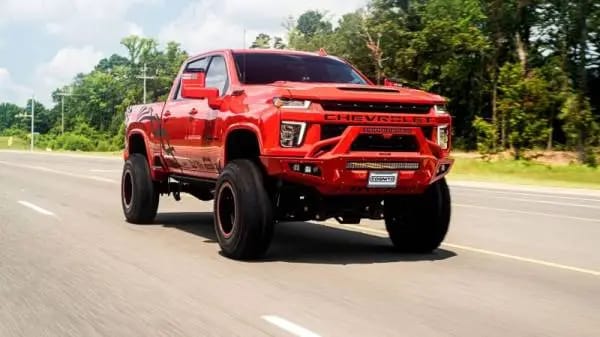 Cognito 20-24 Chevy/GMC Silv/Sierra 2500/3500 HD 2WD/4WD 7in Perf Lift Kit w/ Fox PSRR 2.0 Shocks thumbnail 5
