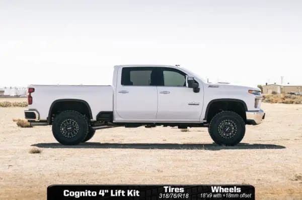 Cognito 20-24 Chevy/GMC Silv/Sierra 2500/3500 HD 2WD/4WD 4in Elite Lift Kit w/ Elka 2.5 RR Shocks thumbnail 2