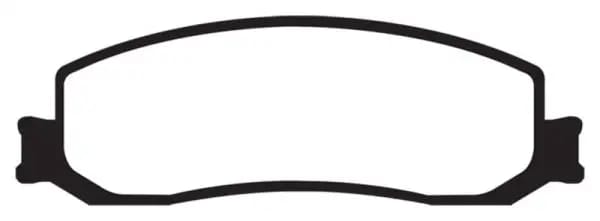 EBC 12 Ford F350 (inc Super Duty) 6.2 DRW 2WD Yellowstuff Front Brake Pads thumbnail 2