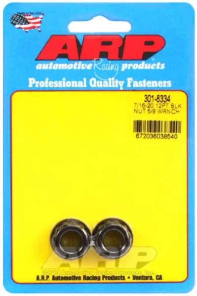 ARP 7/16in-20 5/8 Socket 12pt Nut Kit thumbnail 2