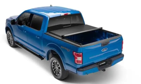 Lund 99-07 Ford F250/F350/F450 Super Duty (8ft bed) Genesis Roll Up Tonneau Cover - Black thumbnail 11