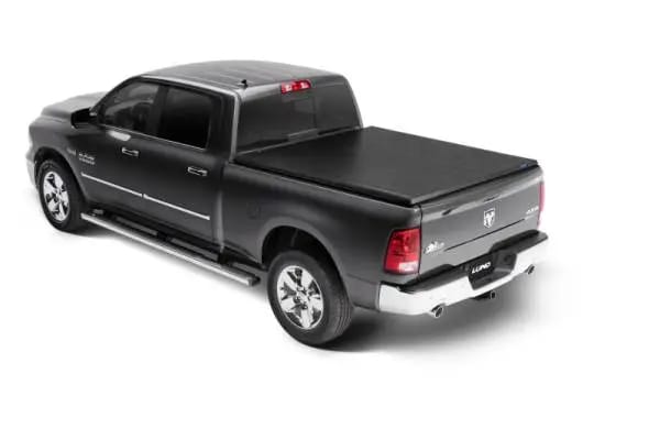 Lund 02-17 Dodge Ram 1500 (6.5ft. BedExcl. Beds w/Rambox) Genesis Roll Up Tonneau Cover - Black thumbnail 2