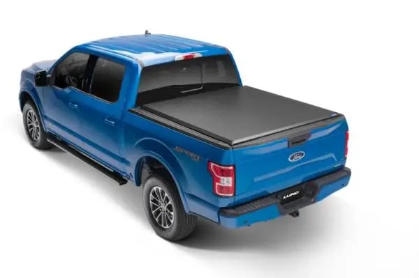 Lund 04-18 Ford F-150 (8ft. Bed) Genesis Roll Up Tonneau Cover - Black thumbnail 2