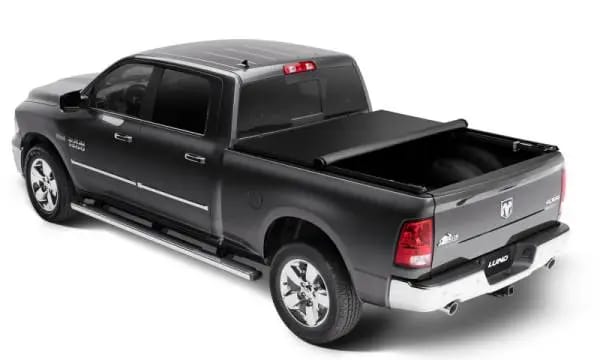 Lund 02-17 Dodge Ram 1500 (8ft. BedExcl. Beds w/Rambox) Genesis Elite Roll Up Tonneau Cover - Black thumbnail 13