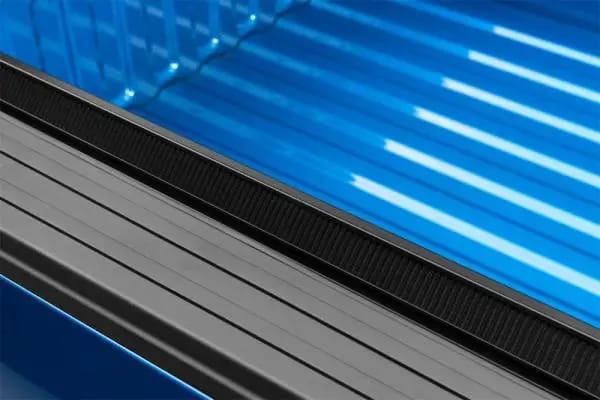 Lund 04-18 Ford F-150 (8ft. Bed) Genesis Roll Up Tonneau Cover - Black thumbnail 16