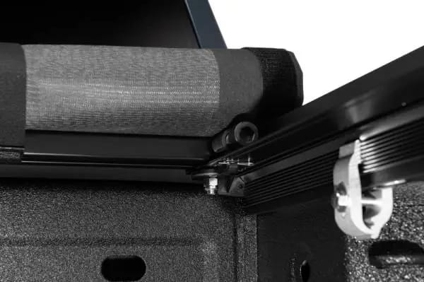 Lund 07-17 Chevy Silverado 1500 (8ft. Bed) Genesis Elite Roll Up Tonneau Cover - Black thumbnail 4