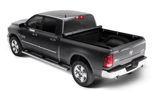 Lund 02-17 Dodge Ram 1500 (8ft. BedExcl. Beds w/Rambox) Genesis Elite Roll Up Tonneau Cover - Black thumbnail 14
