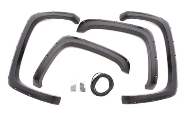 Lund 07-13 Chevy Silverado 1500 RX-Rivet Textured Elite Series Fender Flares - Black (4 Pc.) thumbnail 2